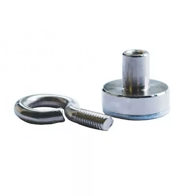 Eclipse Magnetics Neodymium Shallow Pot Magnet With Eyelet 20 X 7 E1042/NEO • £3.73