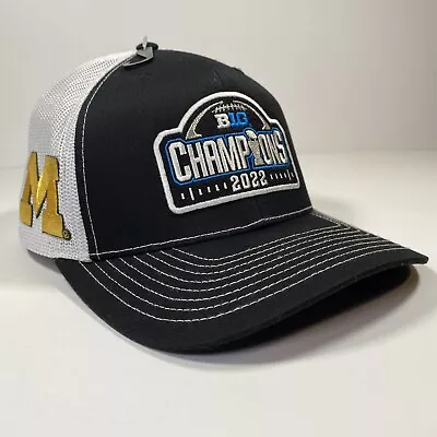 Zephyr 2022 Big Ten Football Champions Michigan Wolverines Locker Room Hat NEW • $25