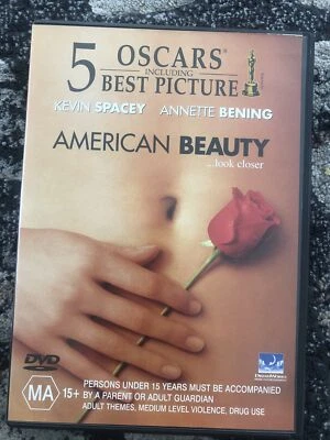 $5 • Buy American Beauty - DVD  - Kevin Spacey Annette Benning Chris Cooper - Region 4