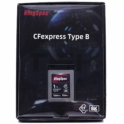 COMPACT FLASH EXPRESS CFexpress Type B 1TB 8K 1800MBps VIDEO MEMORY CARD XQD • £375.18