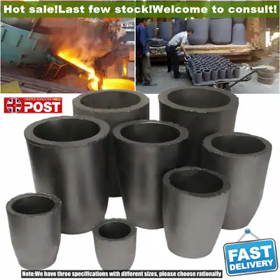£17.98 • Buy Silicon Graphite Furnace Casting Torch Foundry Crucible Ingot Tool 6kg/8kg/12kg
