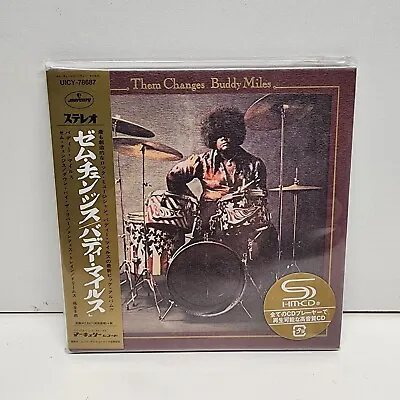 Buddy MILES Them Changes Orig. 2018 JAPAN Mini LP SHM-CD UICY-78687 1st Pressing • $39.95