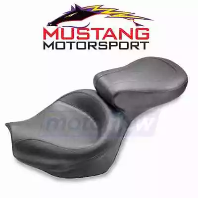 Mustang Wide Touring One-Piece Seat For 2010-2014 Honda VT1300CS Sabre - Td • $694.74