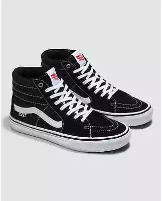 Vans Skate SK8-Hi - Black/White [Multiple Sizes] • $69.99