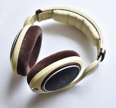 Sennheiser HD598 Wired Headphones Dynamic Open Type Beige Working Tested • $666.63