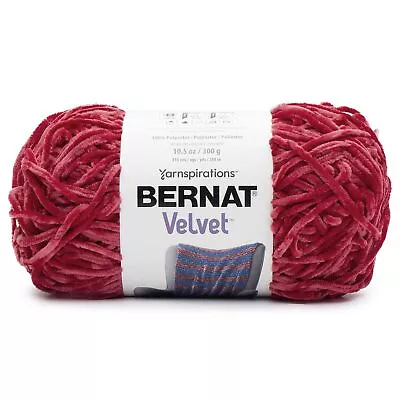Bernat Velvet Yarn-Red - 2 Pack • $25.38