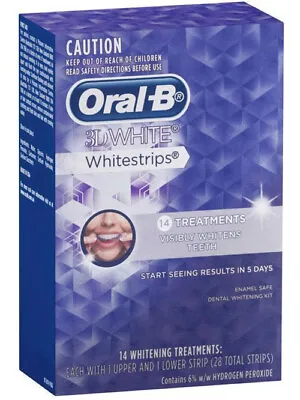 Oral-B 3D White Whitening Strips - 14 Count • $26.99