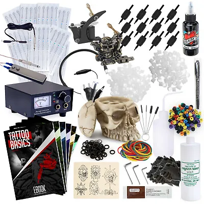 Tattoo Kit - 2 Machine Skull Set With Millennium Mom's Ink • $52.99