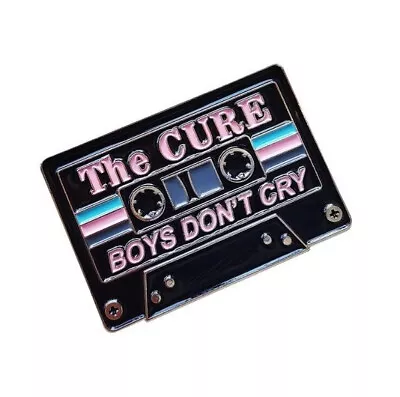 The Cure - Boys Don't Cry - Retro Cassette - Enamel Pin • $12