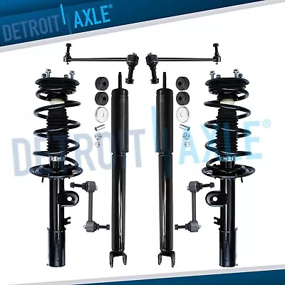 Front Struts & Coil Spring Rear Shocks Sway Bars Kit For 2013-2018 Ford Explorer • $233.24