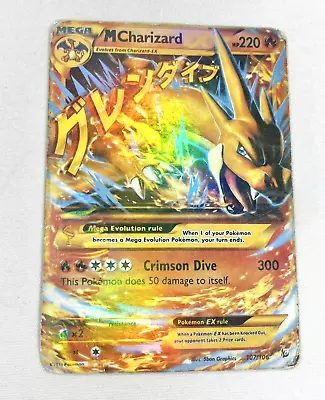 Pokémon TCG Mega-Charizard-EX Flashfire 107/106 Holo Secret Rare • $27.20