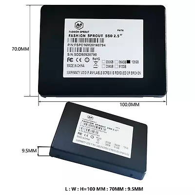 New 128GB SSD 2.5  IDE/PATA For IBM T23 Computer 3 Years Warranty With Tracking • $49.80