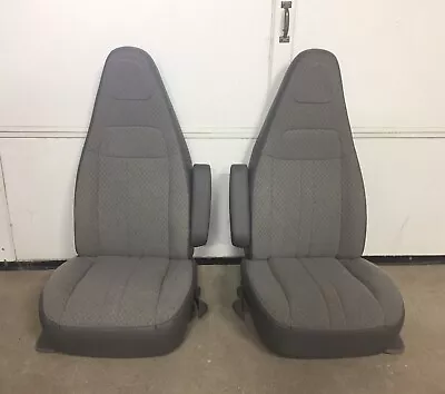 97-1112-24 Chevy Express/GMC Savana Van Pair LH & RH Gray Cloth Bucket Seats • $499