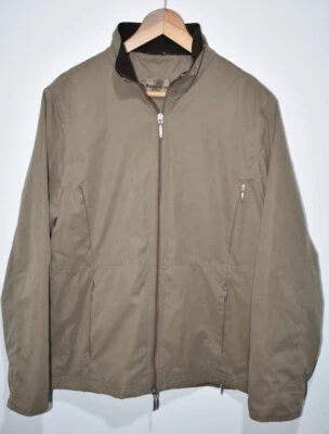 £23.99 • Buy BARBOUR Vintage L20 Fitted Microfibre Green Khaki Jacket Harrington Womens UK 14