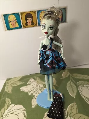 Monster High Frankie Stein.  Sweet 1600.  Xtra Dress • $14