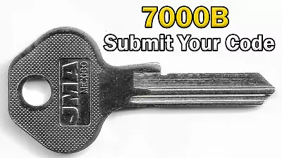 Master Lock Pro Series (7000B) Code Cut Key | Send Your Code We Cut It!   • $11.99