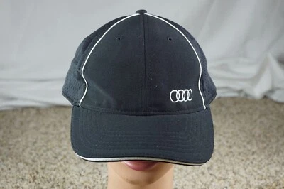 $19.99 • Buy Nice Audi Sports Hat Baseball Cap Mesh Back Adjustable Strap Black