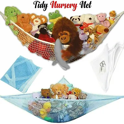 £3.99 • Buy Hanging Toy Net Storage Hammock Soft Baby Tidy Toys Mesh Net