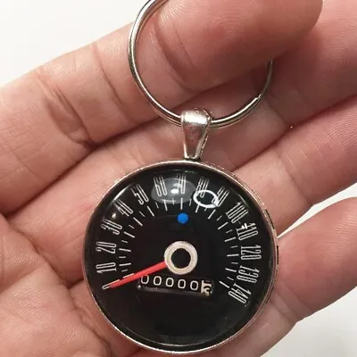 Vintage Ford Mustang 1965- 1966 140 MPH Speedometer Keychain Reproduction • $12.95