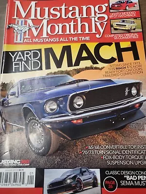 Lot Of 6 Mustang Monthly Magazine 2014-2015 Good Condition • $8.24