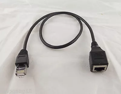 1x 2FT RJ45 Male To Female Ethernet LAN Network Adapter Extension Cable Cord • $3.49