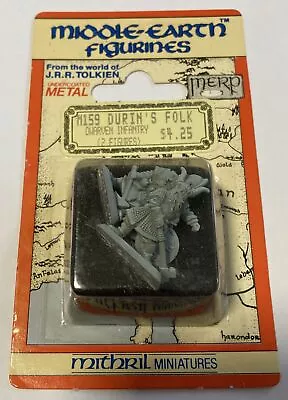 Dwarven Infantry (2) M159 Mithril Miniatures • $30.99