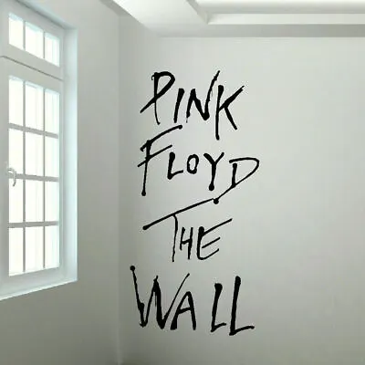 £7.49 • Buy Large And Small Pink Floyd The Wall Sticker In Cut Matt Vinyl Decal A4 - 6ft 