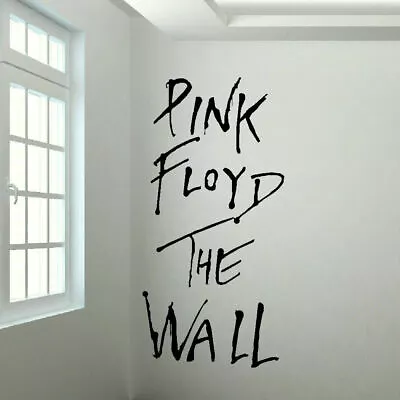 Large And Small Pink Floyd The Wall Sticker In Cut Matt Vinyl Decal A4 - 6ft  • £6.49