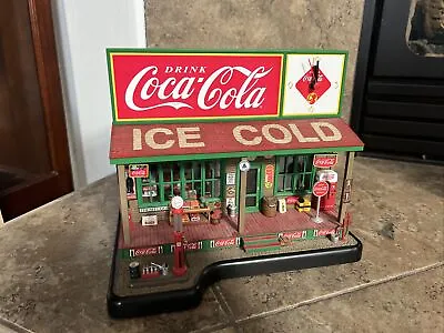 Danbury Mint Coca-cola Country Store Clock With Original Box Rare • $499.99