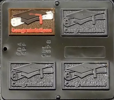 $6.99 • Buy Graduation Card Chocolate Candy Mold  1528 NEW
