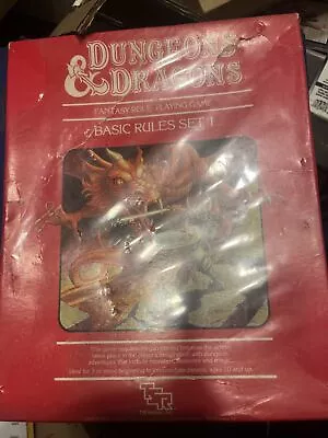 Sealed Vintage Dungeons And Dragons Basic Rules Set 1 TSR 1011 1983 First Print • $284