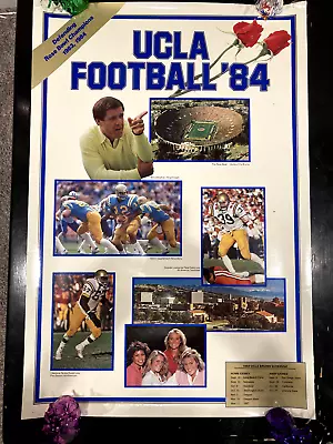 1984 UCLA Football Poster • $59.99