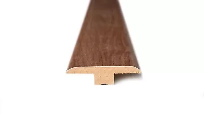 Brown Chicago Oak MDF Laminate Door Bar Trims Ramp End Edge T Bar Strips • £9.99