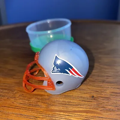 NFL FOOTBALL MINI HELMET NEW ENGLAND PATRIOTS IN 2” Vending Capsule NEW Great • $3.99