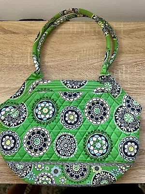 Vera Bradley Cupcakes Quilted Shoulder Bag In Cupcake Green ( Retired Pattern) • $25