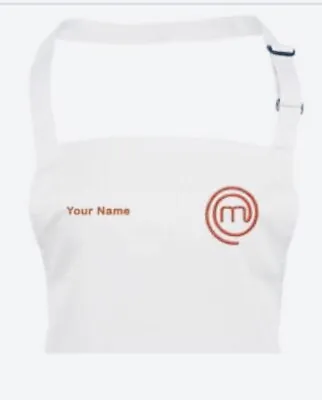 Personalised  Masterchef Style Cooking Apron Embroidered • £15.99