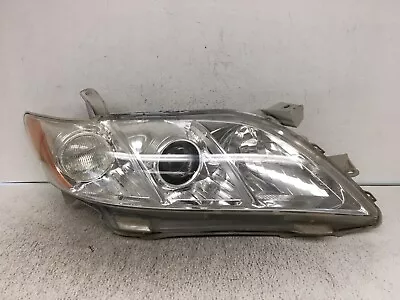 2007 2008 2009 Toyota Camry Chrome Headlight Passenger Right RH Halogen OEM 1781 • $29.99