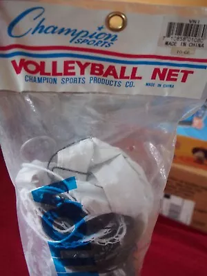 Champion Sports Official Volleyball Net Set  32 X 3  Feet  2.2mm Brand New • $64.99