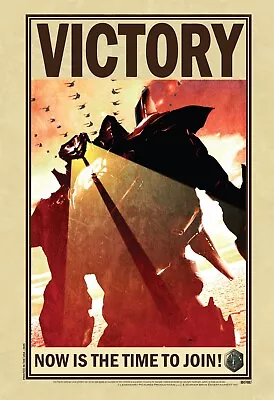 Victory Pacific Rim Poster Gift A4 A3 A2 A1 A0 • £7.95