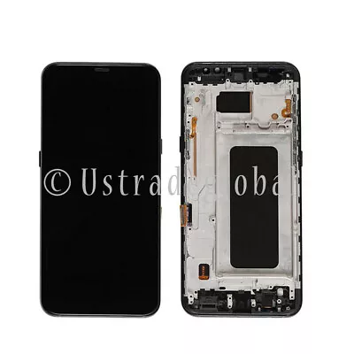 For Samsung Galaxy S8 Plus G955U LCD Display Touch Screen Digitizer + Frame • $50.34