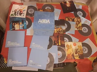 ABBA - The Complete Studio Recordings (9 Cds  2 Dvds  Inc 2 Booklets Box Set) • £99.99