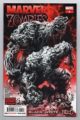 Marvel Zombies Black White & Blood #4 Kyle Hotz Main Cvr (2024) NM • $4.49