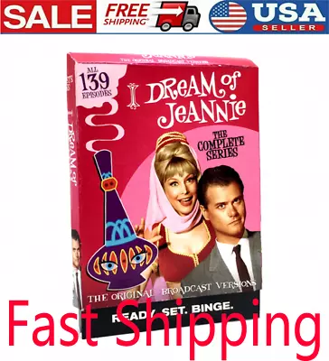 I Dream Of Jeannie The Complete TV Series Seasons 1-5 DVD 12 Discs US FAST SHIP • $21.45