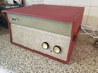 £20 • Buy Vintage Dansette Record Player With Garrard Deck. No Reserve!