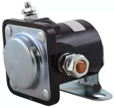 Professional Quality Snow Plow Motor Solenoid For Meyer M15370 12 Volt Flat Base • $11.97