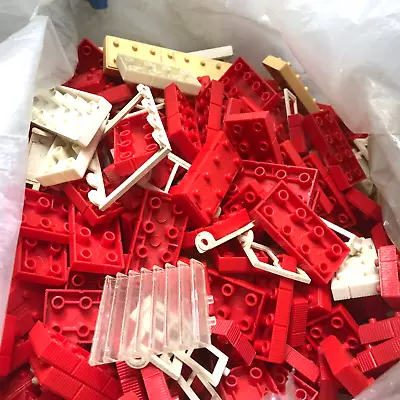 VTG Elgo American Plastic Bricks Lot 3.2 LBS Instructions Window Frames Roofs • $29.99