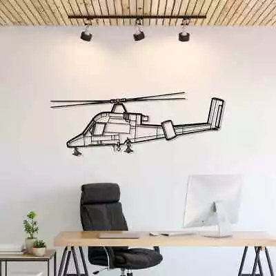 Wall Art Home Decor 3D Acrylic Metal Plane Aircraft USA Silhouette K-MAX • $87.99