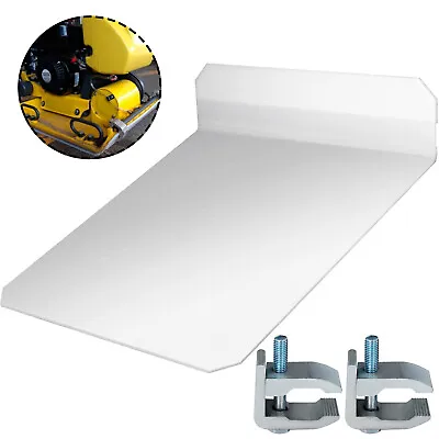 Plate Tamper Compactor Pad / Mat & Clamps Fits Most Wacker Weber & More. • $72.99