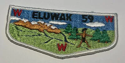 OA Lodge 59 Eluwak Boy Scout Patch  XJ5 • $5.99