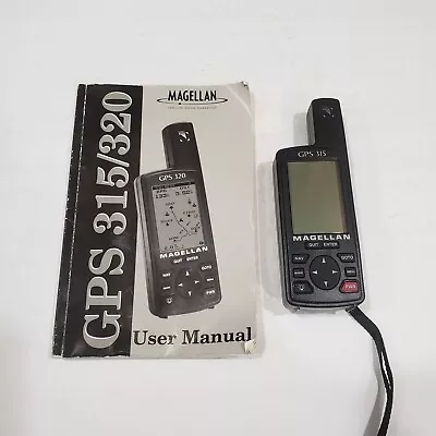 Magellan GPS 315 Handheld GPS Portable Receiver Working With Manual GUC • $29.95